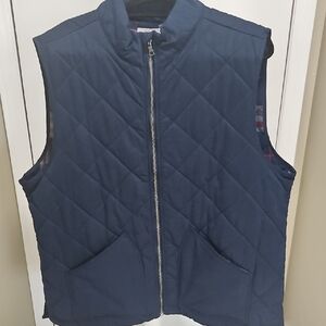 Ocean Coast Men's Quilted Blue Vest